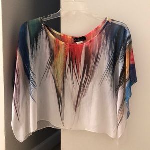 Multi colored blouse
